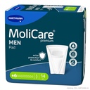 MoliCare Premium MEN PAD 2 Tropfen Inkontinenzeinlagen (14 Stck.)