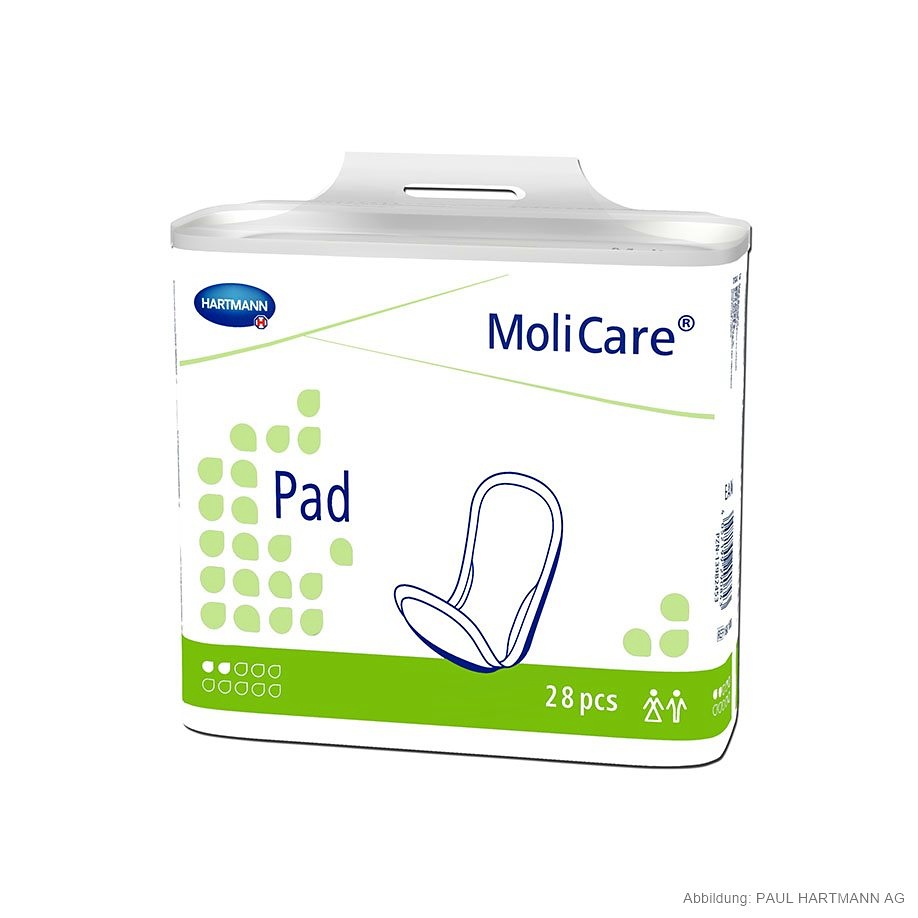 [HAP 168100] MoliCare Pad 2 Tropfen Inkontinenzeinlagen (28 Stck.)