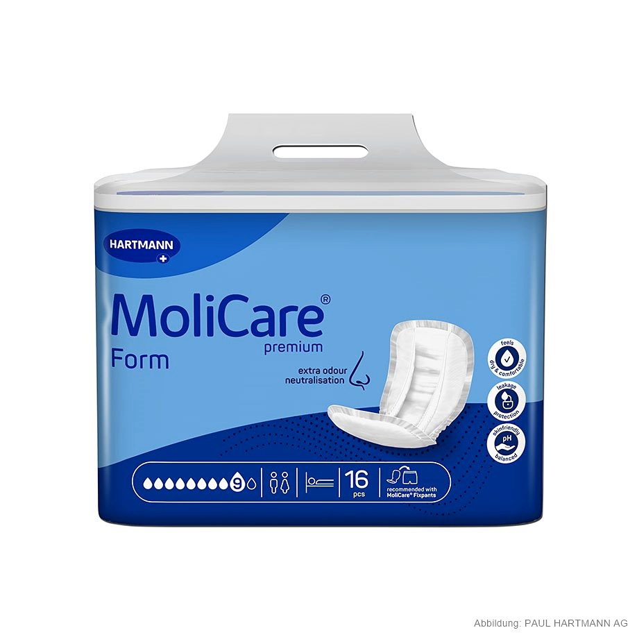 [HAP 168409] MoliCare Premium Form maxi 9 Tropfen Inkontinenzeinlagen (16 Stck.)
