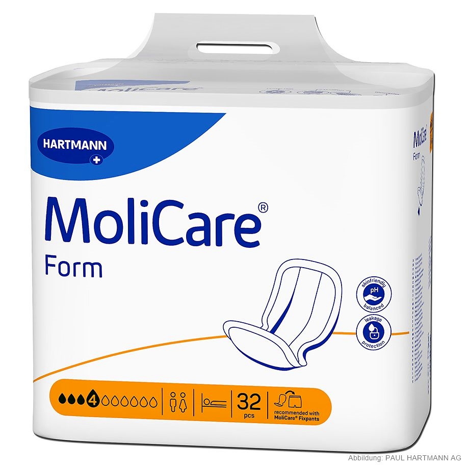 [HAP 168444] MoliCare Form 4 Tropfen Inkontinenzeinlagen (32 Stck.)