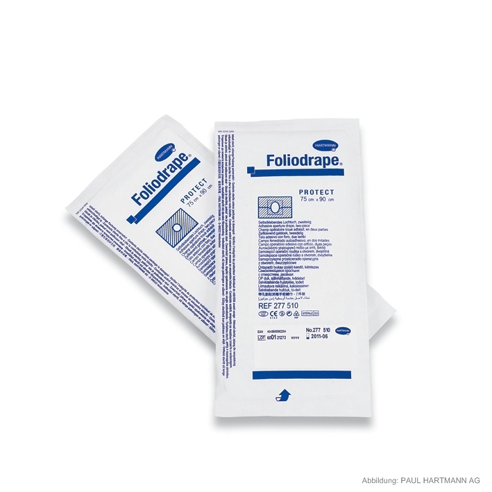 Foliodrape Protect Lochtücher steril 2lagig 45 x 75 cm (65 Stck.)