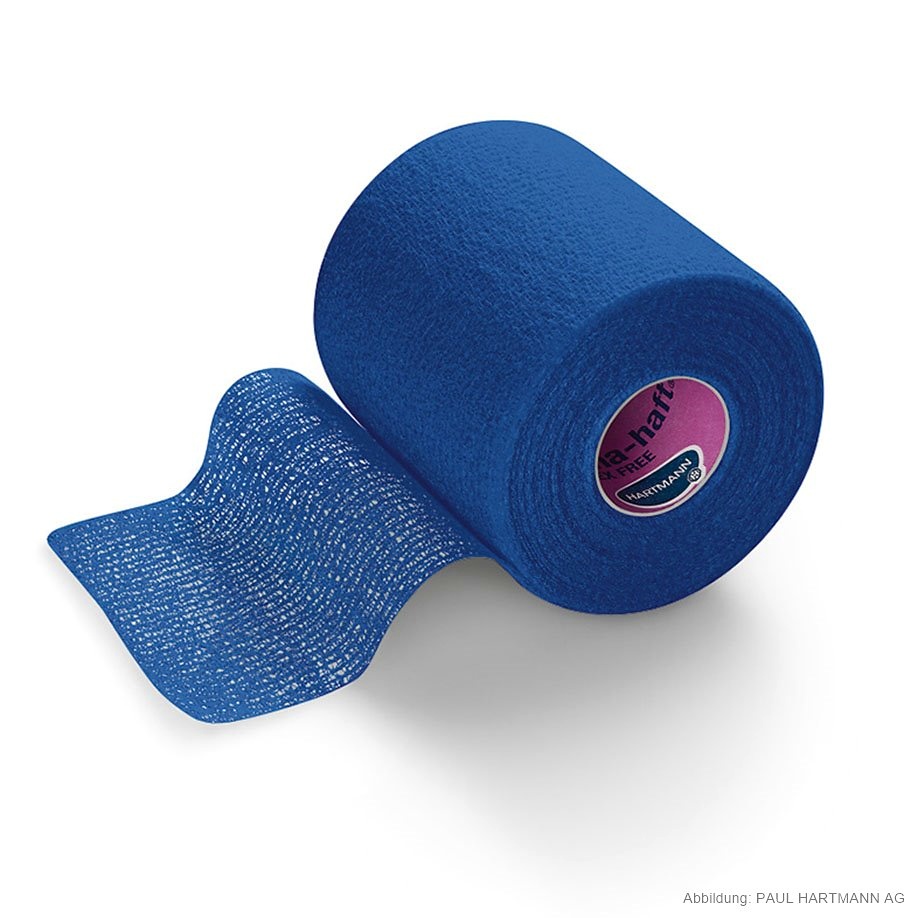 [HAP 300024] Peha-haft Color blau Fixierbinde 21 m x 6 cm einzeln verpackt