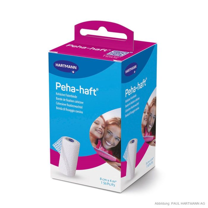 [HAP 300063] Peha-haft Fixierbinde 4 m x 8 cm, einzeln verpackt