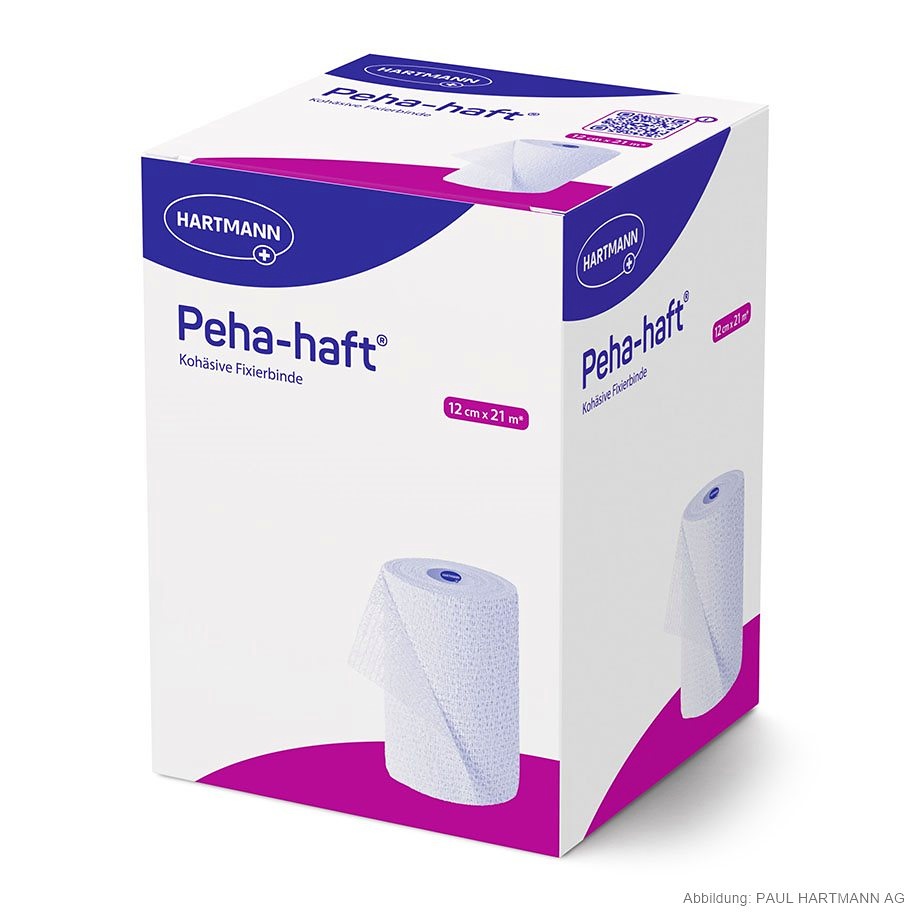 [HAP 300069] Peha-haft Fixierbinde 21 m x 12 cm, einzeln verpackt