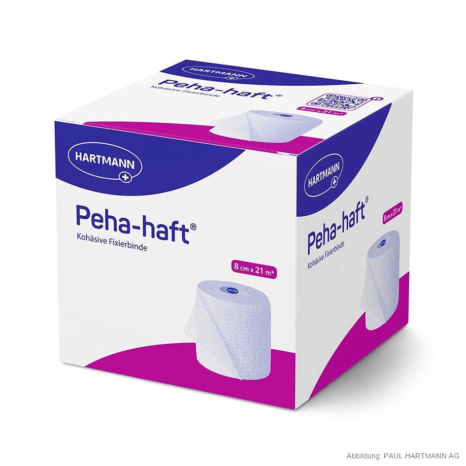 [HAP 300071] Peha-haft Fixierbinde 21 m x 8 cm, einzeln verpackt