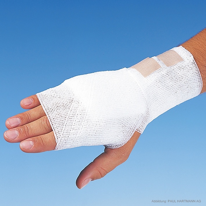 Peha-crepp Fixierbinden 4 m x 6 cm Compact verpackt (100 Stck.)