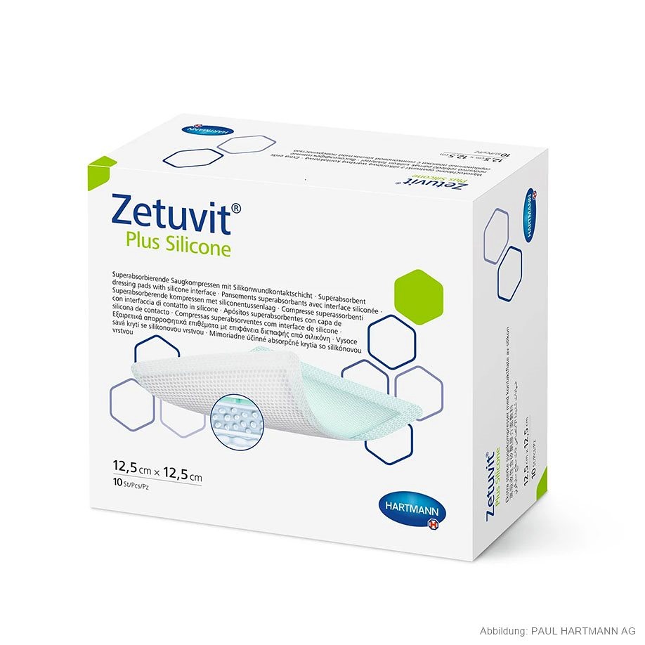 Zetuvit Plus Silicone Saugkompresse