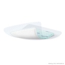 Zetuvit Plus Silicone Border Saugkompressen 12,5 x 12,5 cm (10 Stck.)