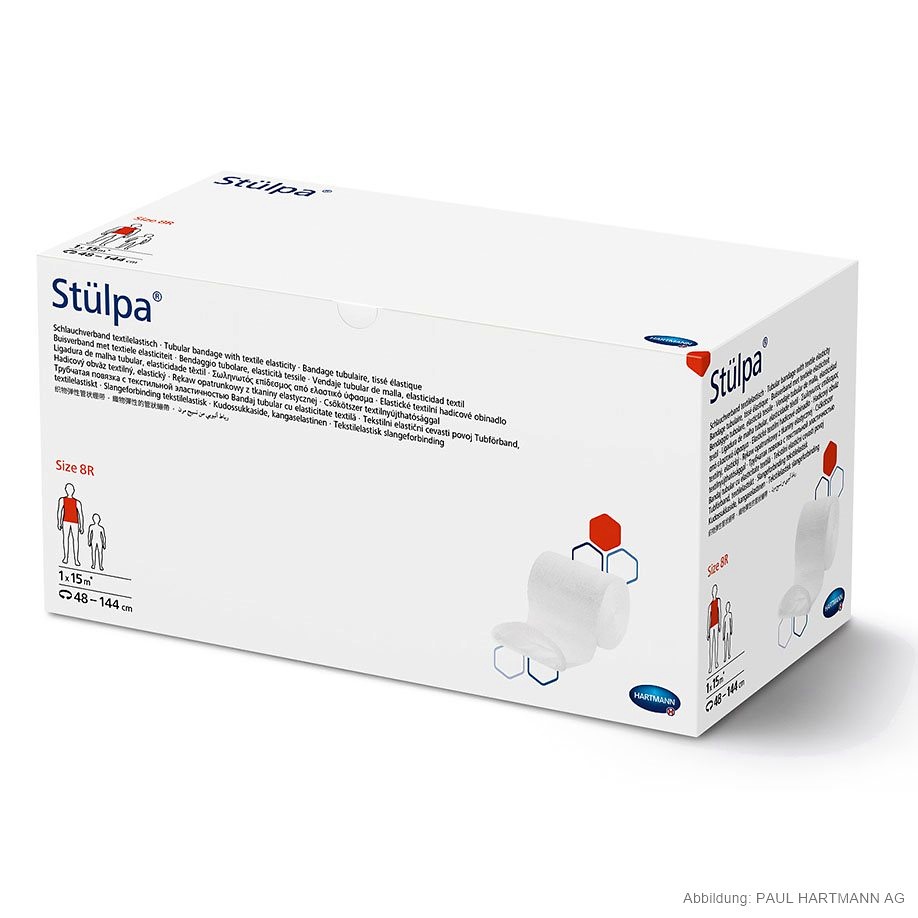 Stülpa-Rolle Schlauchverband Gr. 8 R 15 m x 24 cm