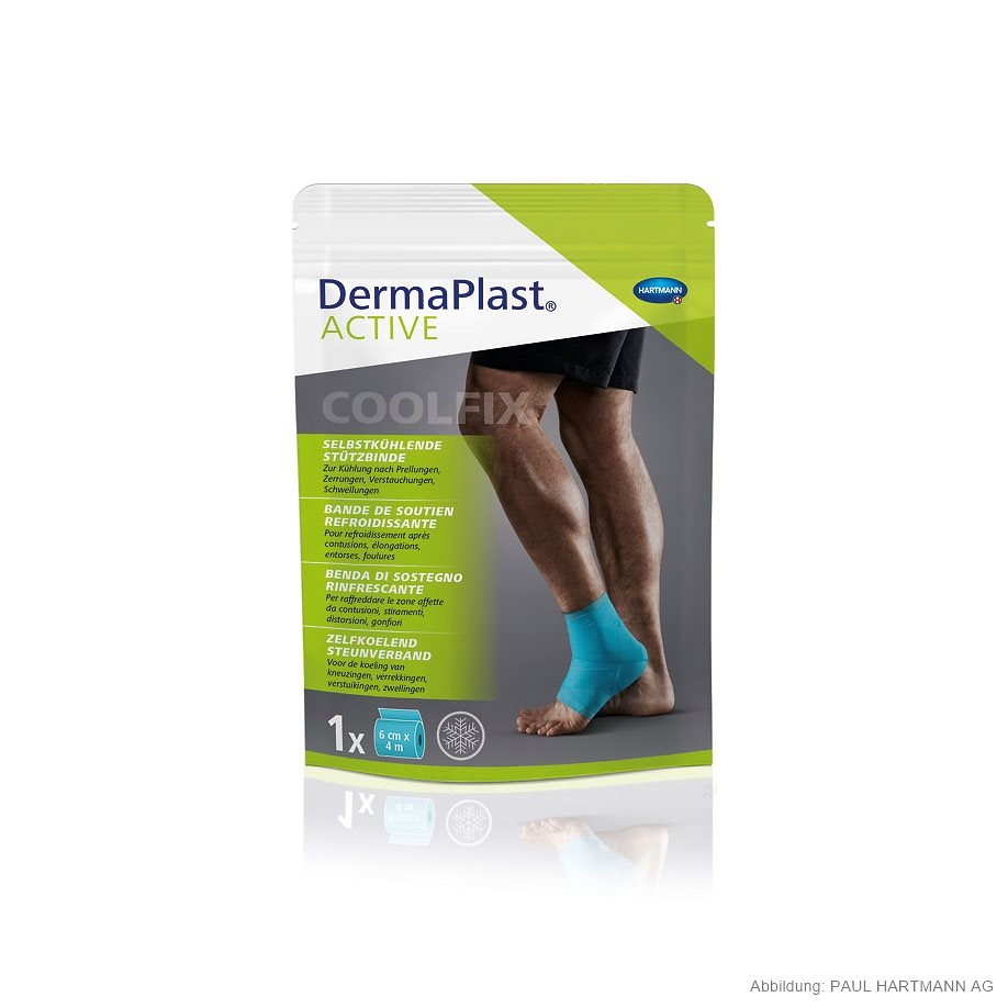 [HAP 522013] DermaPlast ACTIVE Cool Fix Selbstkühlende Stützbinde 6 cm x 4 m