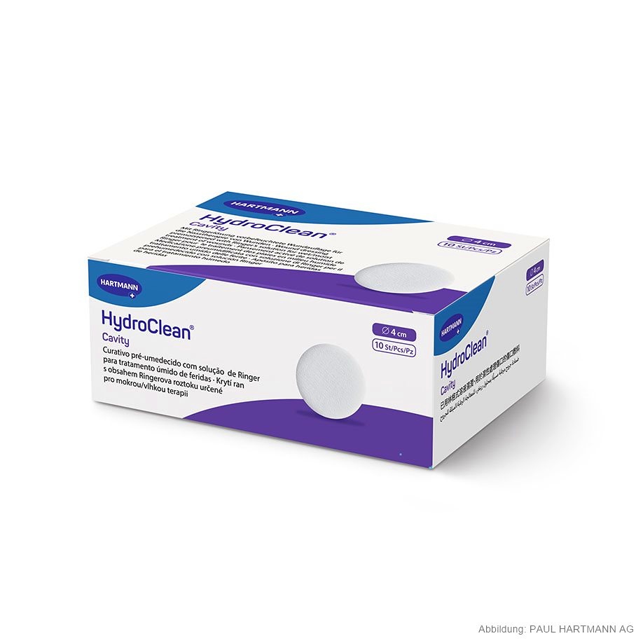 [HAP 609002] HydroClean cavity Wundkissen Steril Ø 4 cm (10 Stck.)