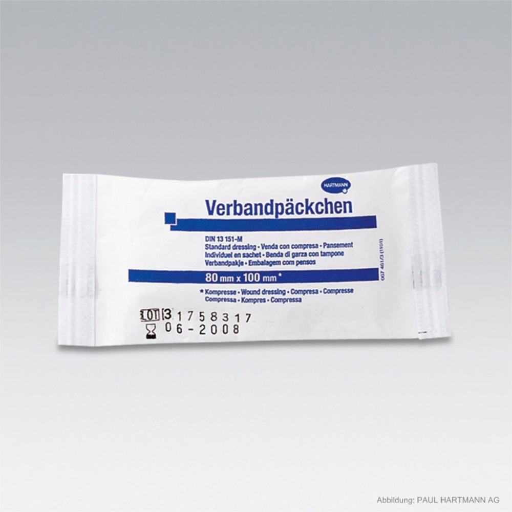 [HAP 780822] HARTMANN Verbandpäckchen Steril, DIN 13151, Gr. M