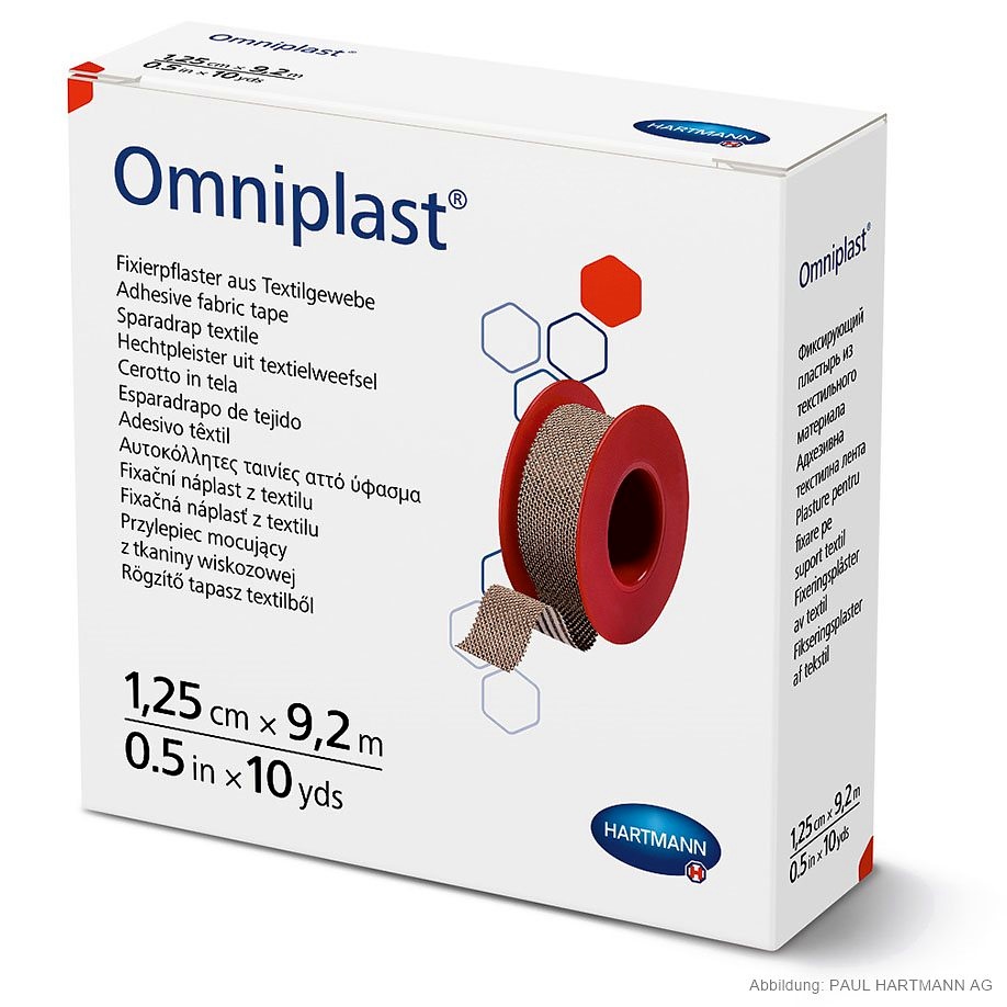 [HAP 900573] Omniplast Fixierpflaster 9,2 m x 1,25 cm