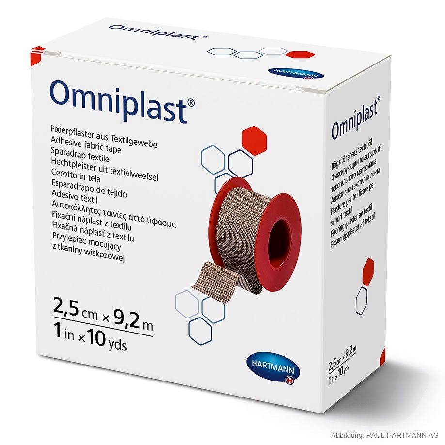 [HAP 900574] Omniplast Fixierpflaster 9,2 m x 2,5 cm