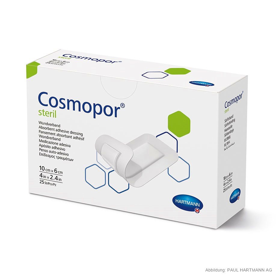 [HAP 900802] Cosmopor Steril Wundverband 10 x 6 cm (25 Stck.)