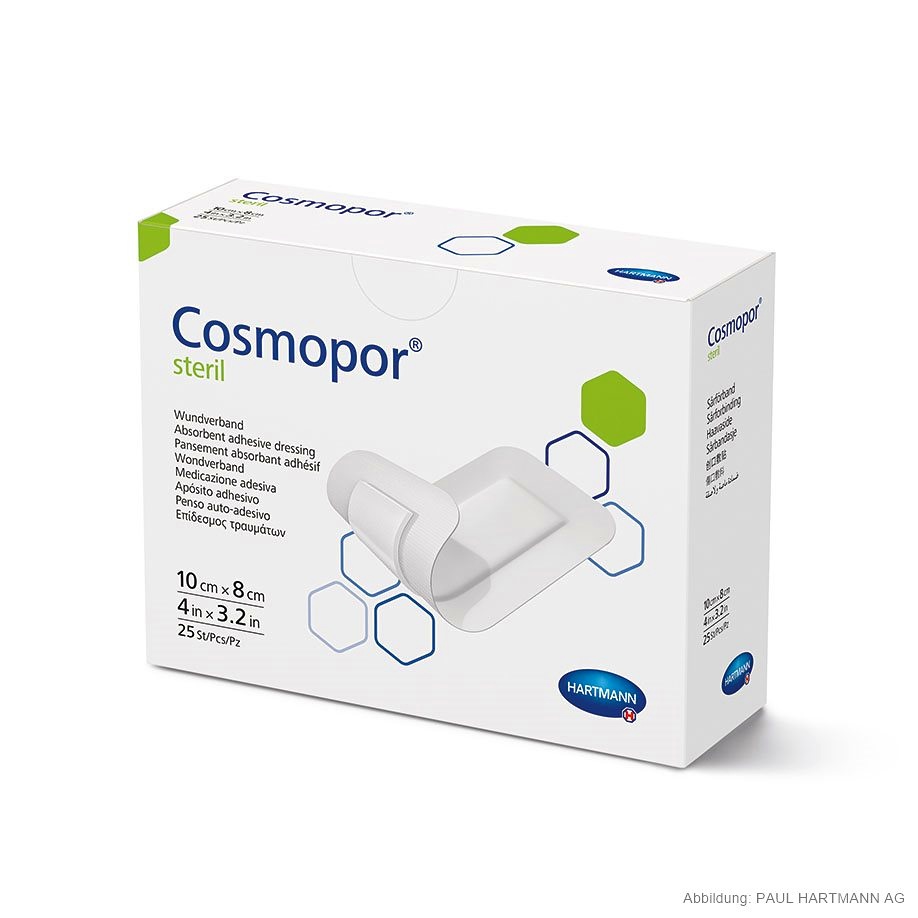 [HAP 900806] Cosmopor Steril Wundverband 10 x 8 cm (25 Stck.)