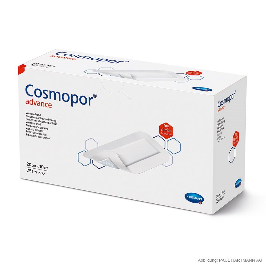 [HAP 901015] Cosmopor Advance Wundverband steril 20 x 10 cm (25 Stck.)