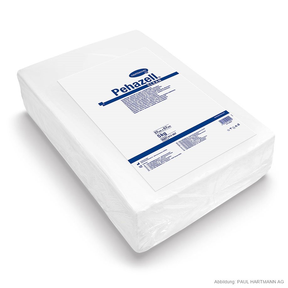 [HAP 913067] Pehazell Clean Verbandzellstoff Hochgebleicht in Lagen 5 kg, 37 x 57 cm
