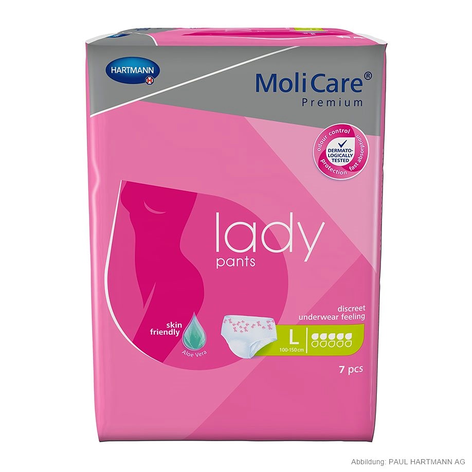 [HAP 915868] MoliCare Premium lady pants 5 Tropfen Gr. L, Inkontinenzslips (7 Stck.)