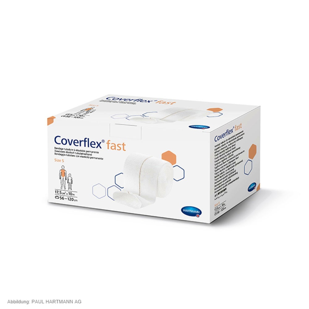 Coverflex fast Schlauchverband Gr. 5 17,5 cm x 10 m