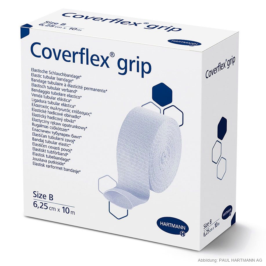 [HAP 931066] Coverflex grip Schlauchbandage Gr. B, 10 m x 6,25 cm