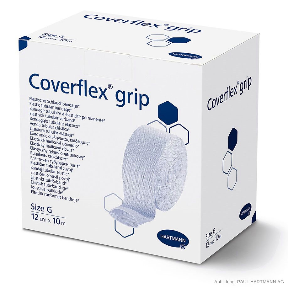 Coverflex grip Schlauchbandage Gr. G, 10 m x 12 cm