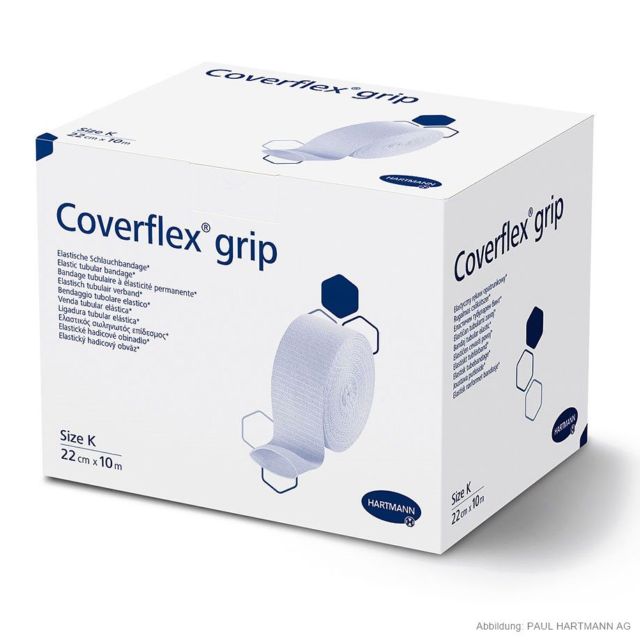 Coverflex grip Schlauchbandage Gr. K, 10 m x 22 cm