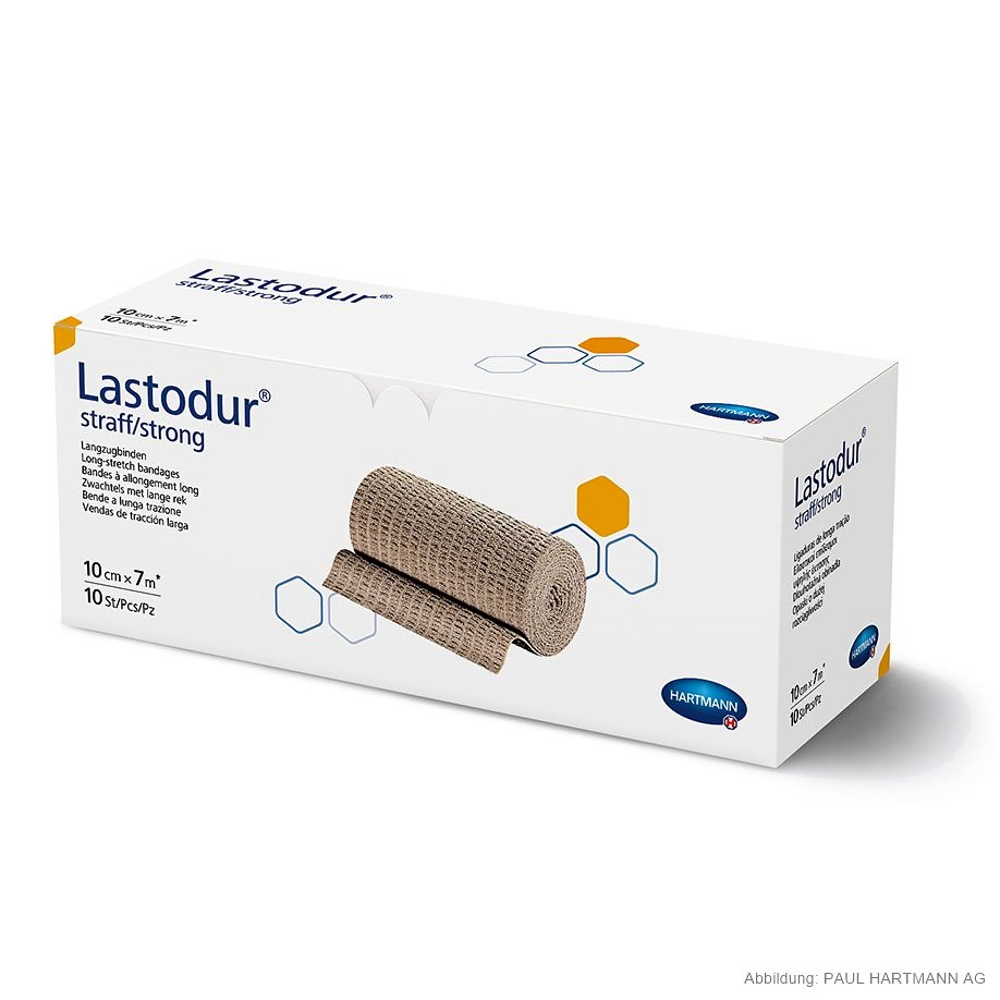 [HAP 931633] Lastodur straff/strong Langzugbinden 7 m x 10 cm (10 Stck.)