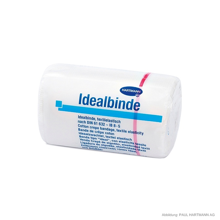 [HAP 931863] HARTMANN Idealbinden 5 m x 15 cm Ohne Verbandklammern (10 Stck.)