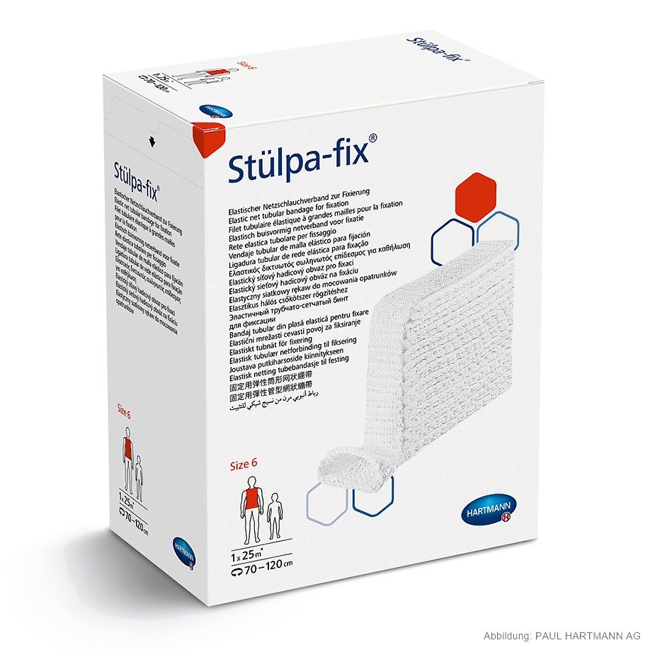 Stülpa-fix Gr. 6 (gedehnt 25 m) Für Rumpfverbände