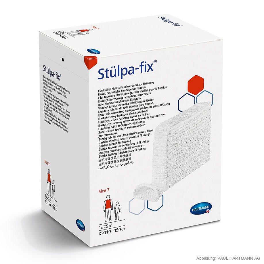 Stülpa-fix Gr. 7 (gedehnt 25 m) Für große Rumpfverbände