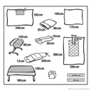 Foliodrape Protect Plus Schulterarthroskopie-Set III (5 Stck.)