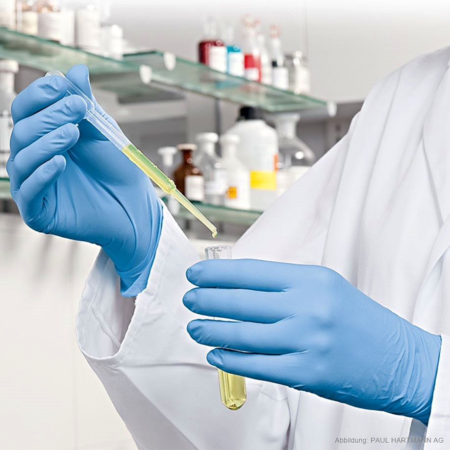 Peha-soft Nitril Untersuchungshandschuhe puderfrei steril Gr. M