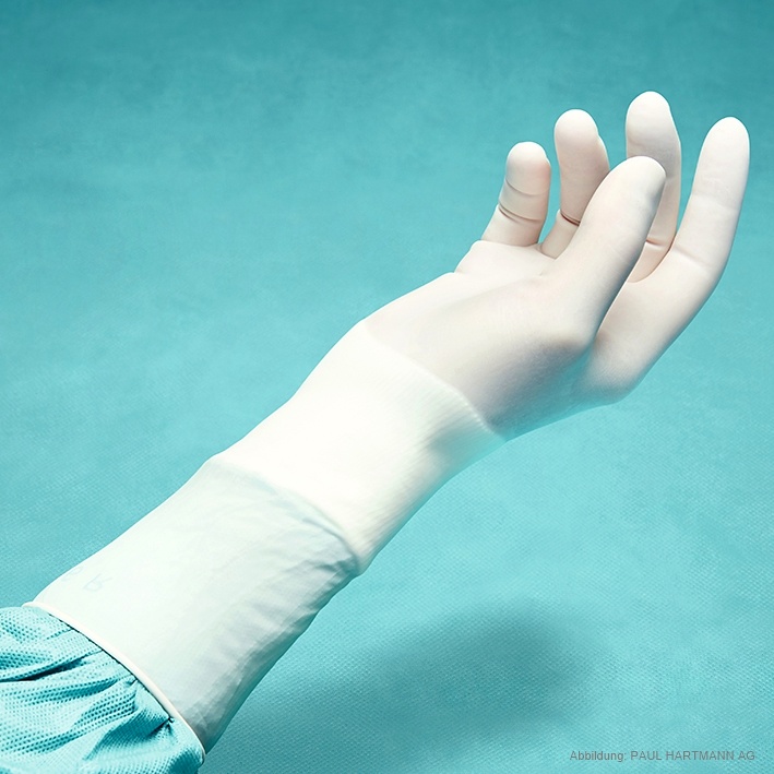 Peha-taft latex OP-Handschuhe Puderfrei, steril, Gr. 5,5 (50 Paar)