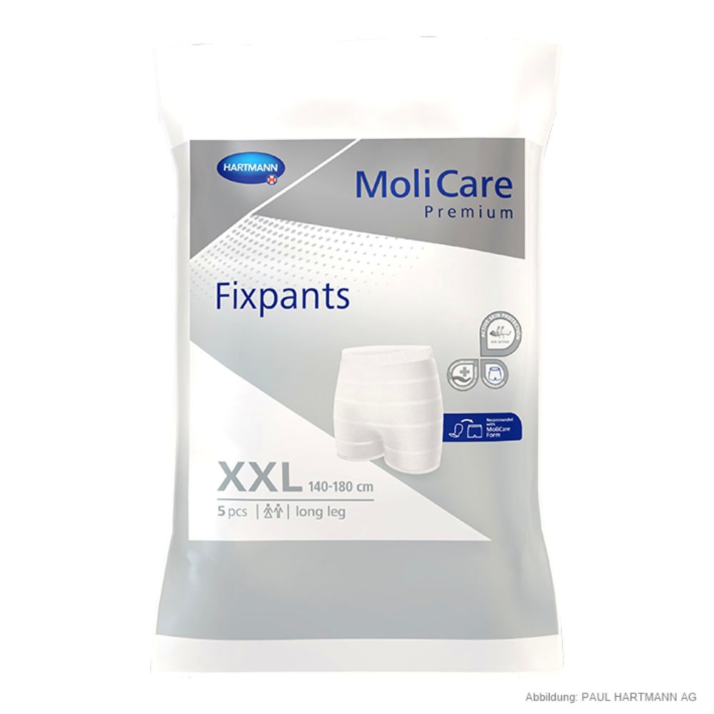 MoliCare Premium Fixpants long leg Fixierhosen Gr. XXL (5 Stck.)