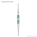 Peha-instrument Scharfe Löffel Kombination n. Jansen 17 cm (25 Stck.)