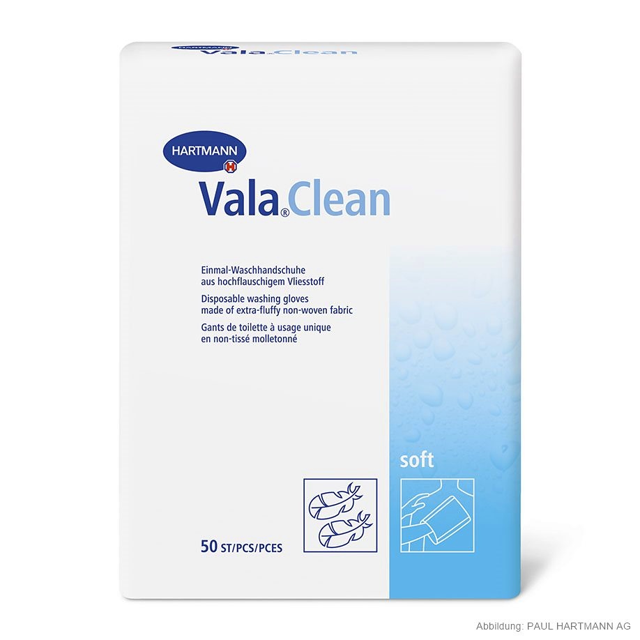 [HAP 992242] ValaClean soft Einmal-Waschhandschuhe (50 Stck.)