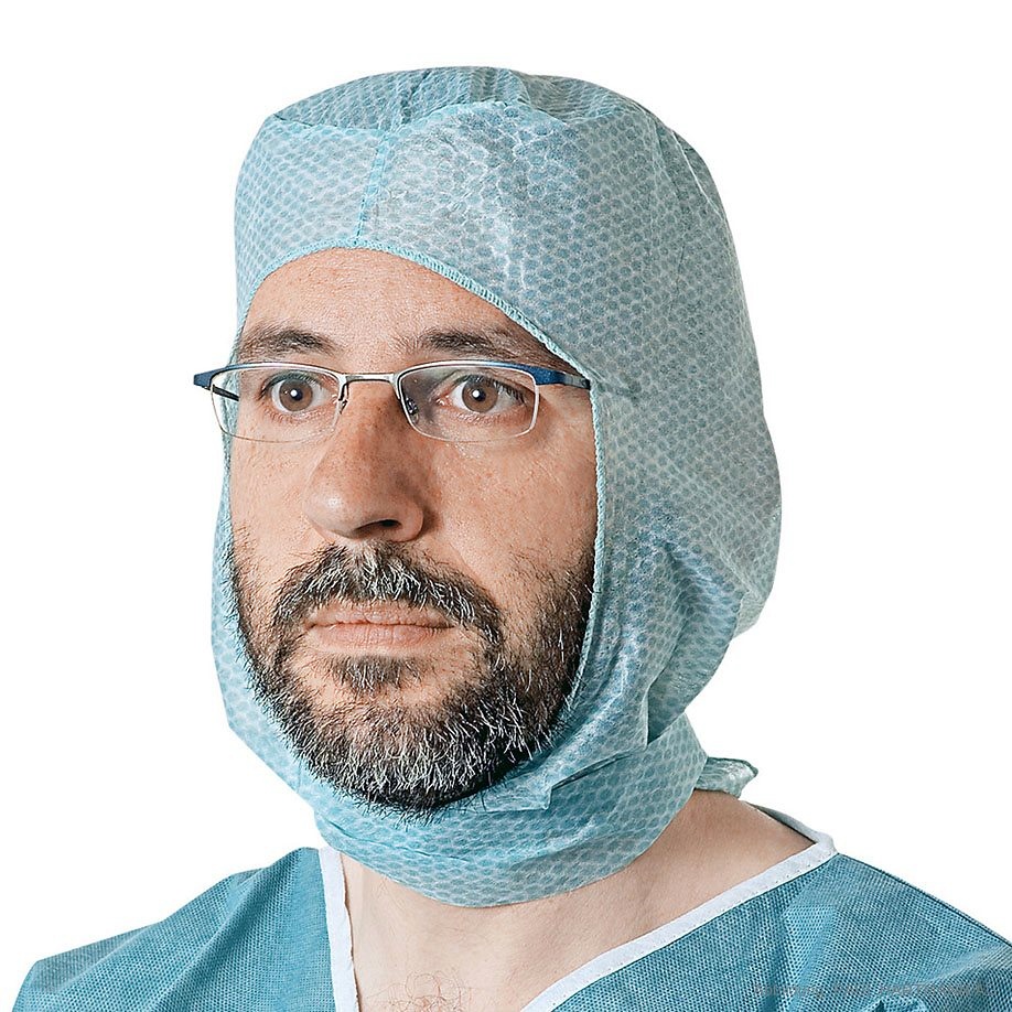 [HAP 992460] Foliodress cap Comfort Astro aqua OP-Hauben (100 Stck.)