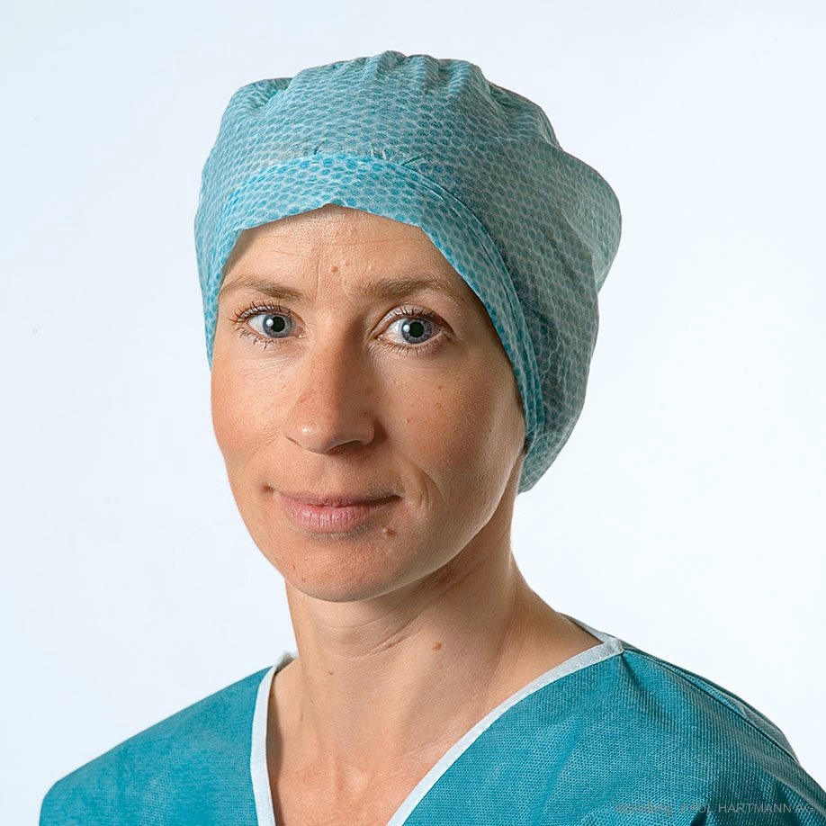 [HAP 992462] Foliodress cap Comfort Apart aqua OP-Hauben (100 Stck.)