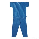 Foliodress Suit (Kasack + Hose) Gr. XXL, blau