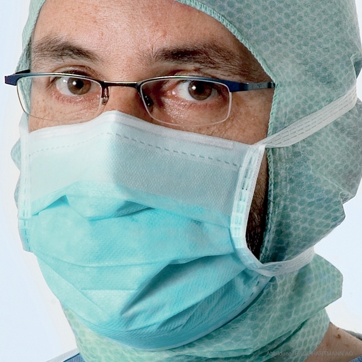 [HAP 992530] Foliodress mask Comfort Anti fogging OP-Masken grün (50 Stck.)