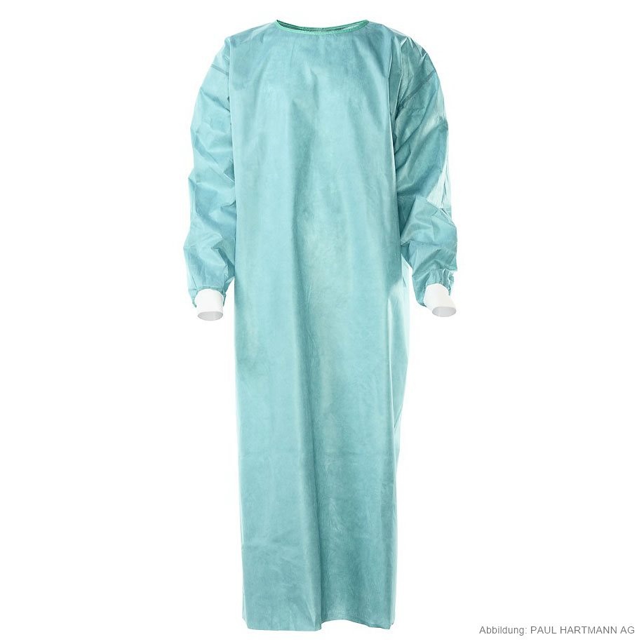 Foliodress gown Comfort Basic OP-Bindekittel steril Gr. L 123 cm lang