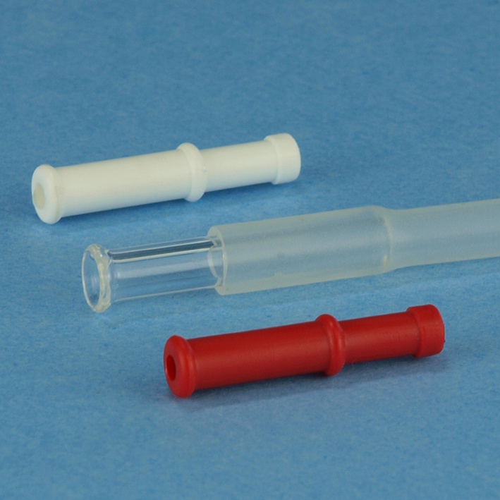 [HCT 40360001] Mundstück aus Polystyrol, rot