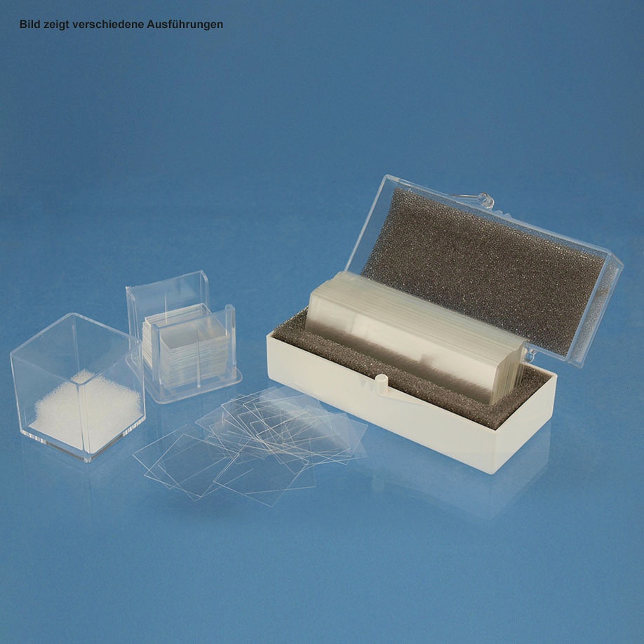 Mikroskop-Deckgläser Glas Stärke