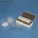 Mikroskop-Deckgläser Glas Stärke