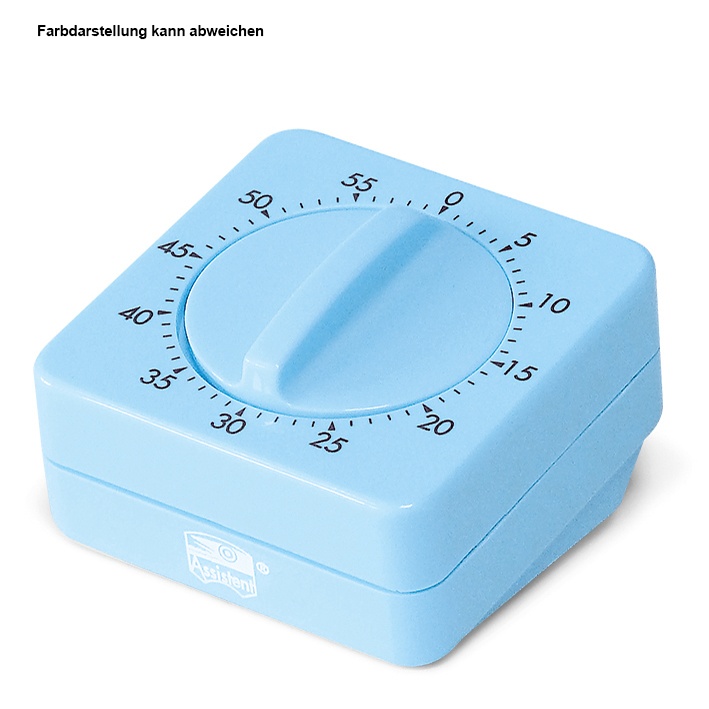 Kurzzeitmesser mit Signal, 60 Min. Blau