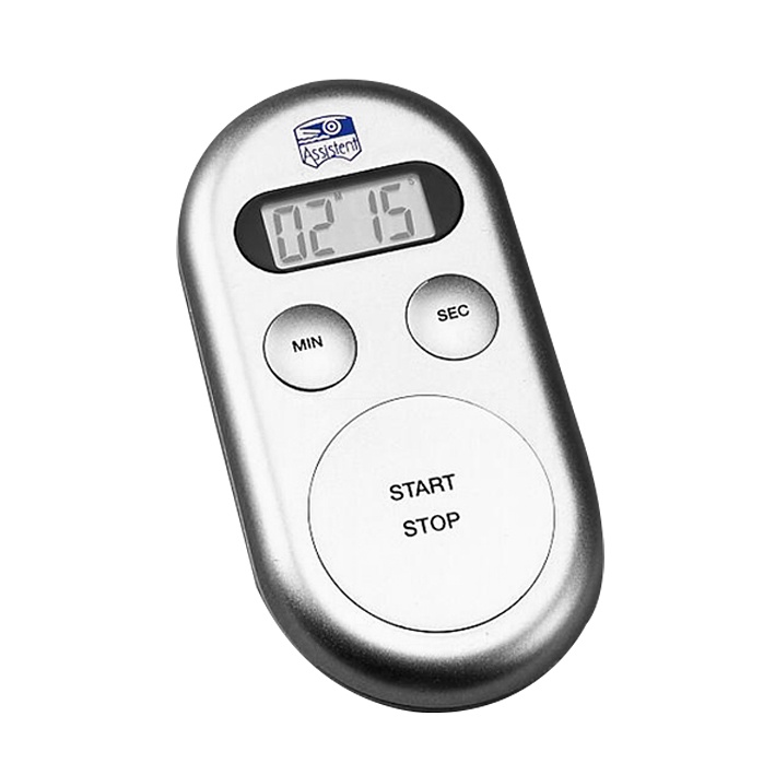 [HCT 41977010] Digital-Kurzzeitmesser Silber