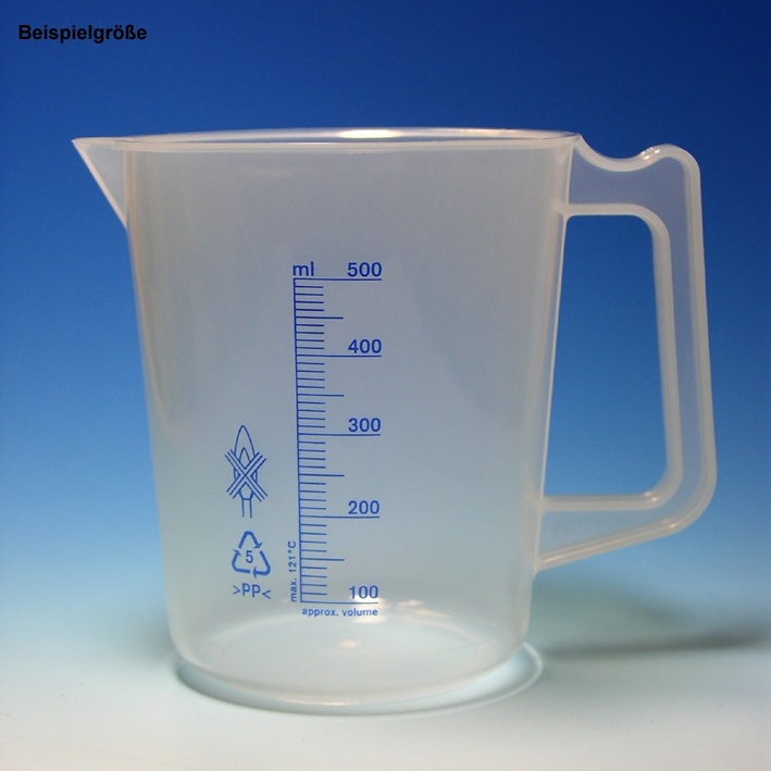 [HCT 42283066] Messbecher 1000 ml mit Skala