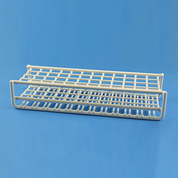 [HCT 42815248] Reagenzglasgestell aus Draht Für 48 Gläser bis 12 mm Ø, ohne Stäbe