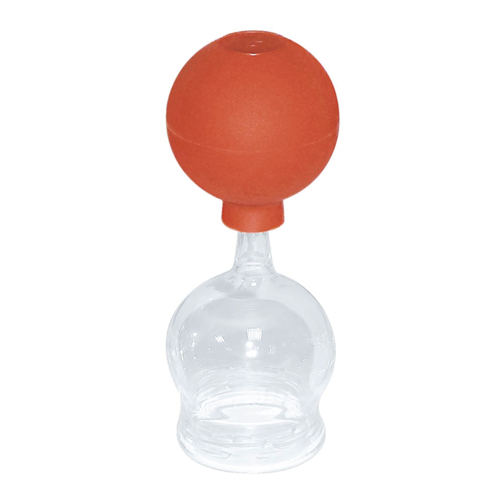 [HCT 42893003] Schröpfkopf mit Olive und Ball 4,4 cm Ø, mundgeblasen, CE